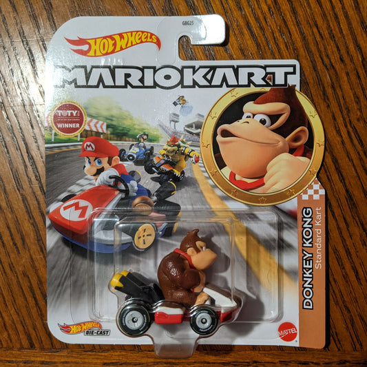 Donkey Kong Standard Kart - Mario Kart Character Cars - Hot Wheels (2021)