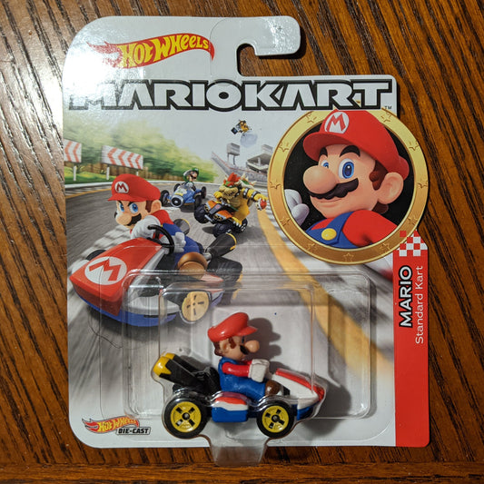 Mario Standard Kart - Mario Kart Character Cars - Hot Wheels (2021)