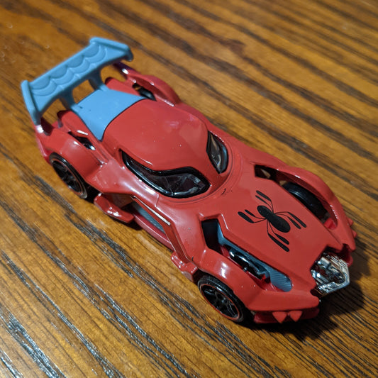 Spider-Man Proto-Suit - Marvel Character Cars - Hot Wheels Loose (2017)