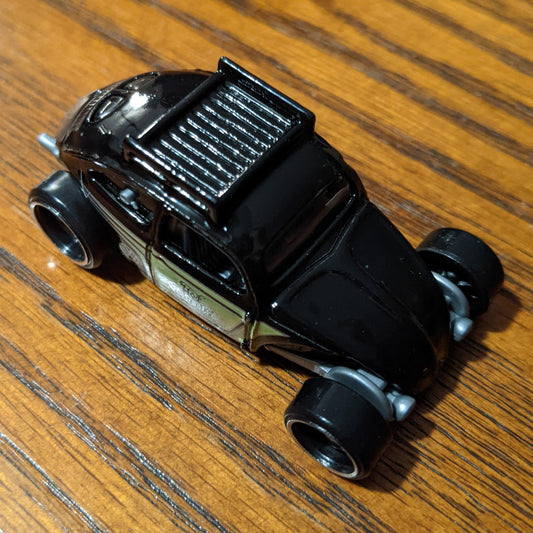[Pre-Order] Custom Volkswagen Beetle (Black) - Multipack Exclusive - Hot Wheels Basic Loose (2022)
