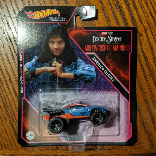 America Chavez - Marvel Doctor Strange Multiverse of Madness - Hot Wheels Character Cars (2022)