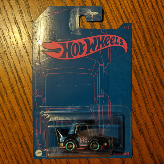 Manga Tuner (Satin Blue) - 54th Anniversary: Blue and Pink - Hot Wheels Basic (2022)