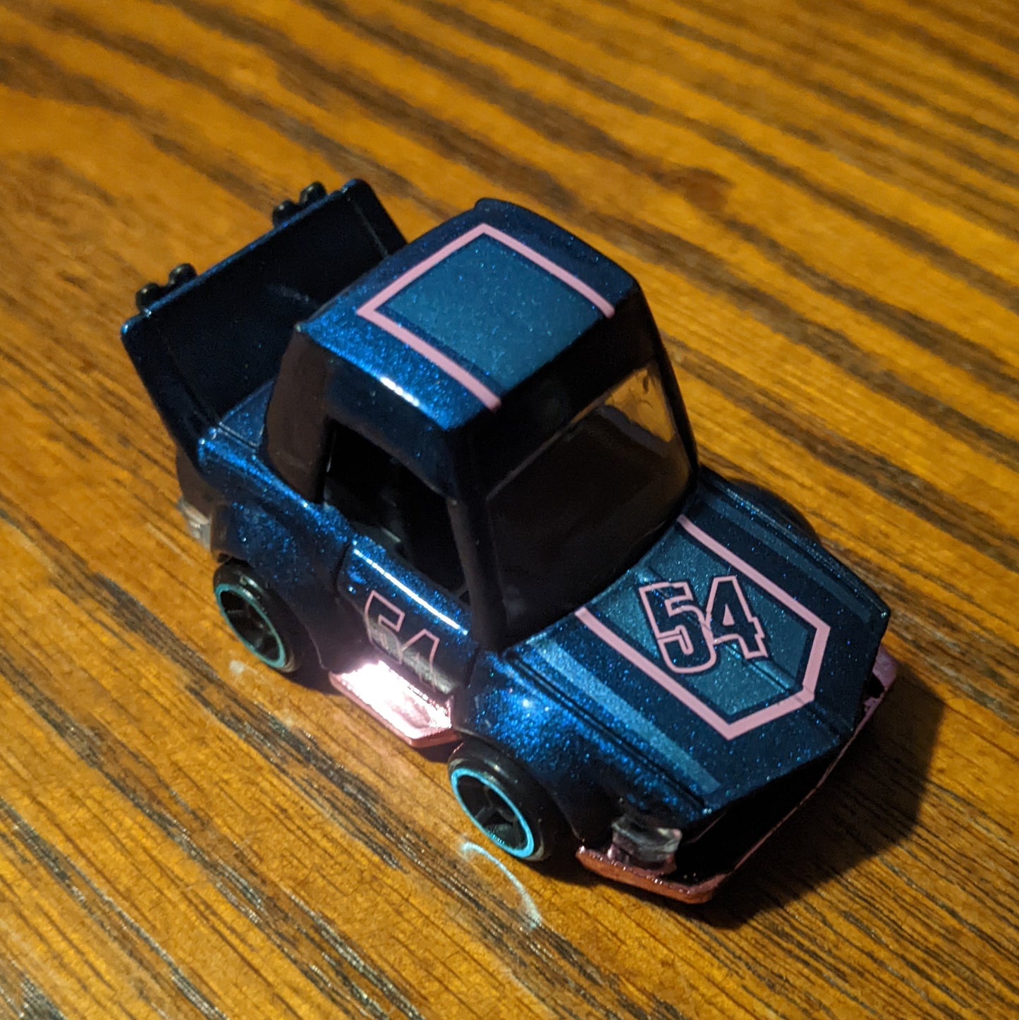 Manga Tuner (Satin Blue) - 54th Anniversary: Blue and Pink - Hot Wheels Basic Loose (2022)