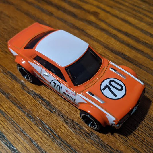 '70 Toyota Celica (Orange) - Japanese Car Culture - Hot Wheels Basic Loose (2023)