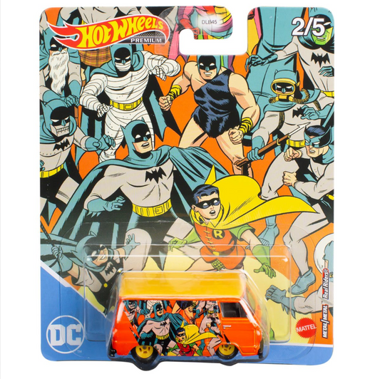 '66 Dodge A100 (Orange) - Batman - Hot Wheels Premium (2022)