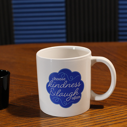 Choose Kindness & Laugh Often Mug (14 oz)