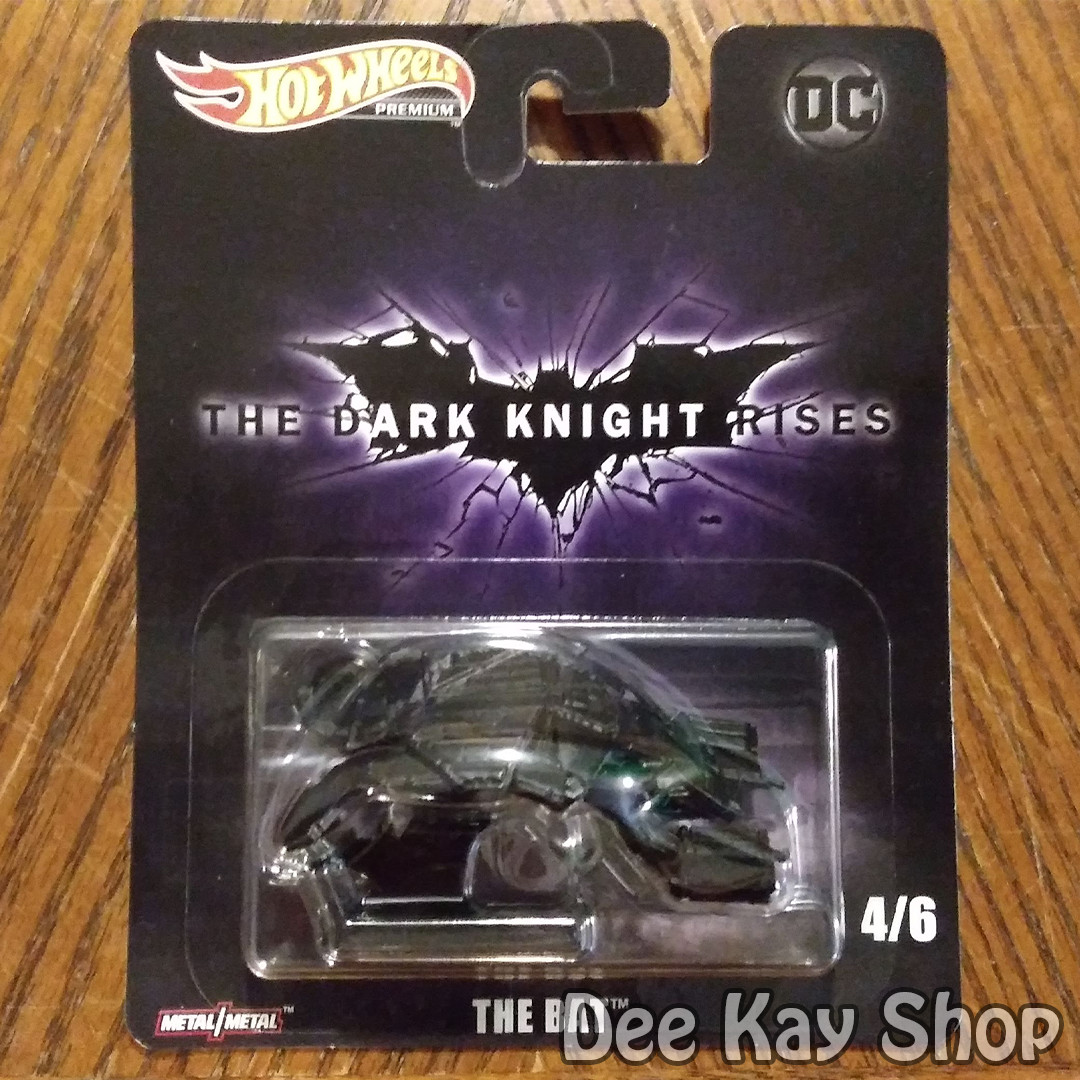 The Bat (The Dark Knight Rises DC Cinematic) - Retro / Replica Entertainment - Hot Wheels Premium (2019)
