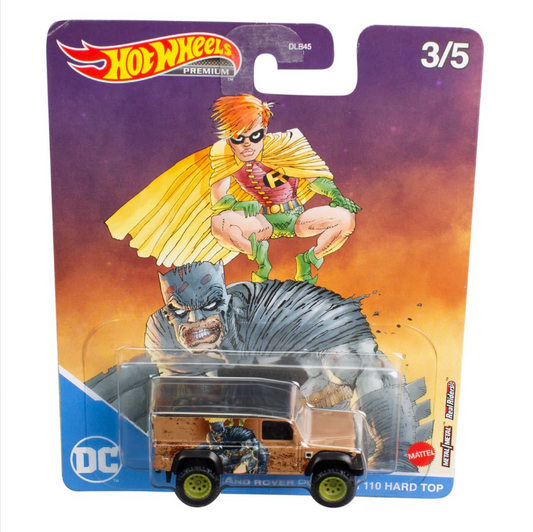 Land Rover Defender 110 Hard Top (Brown) - Batman - Hot Wheels Premium (2022)